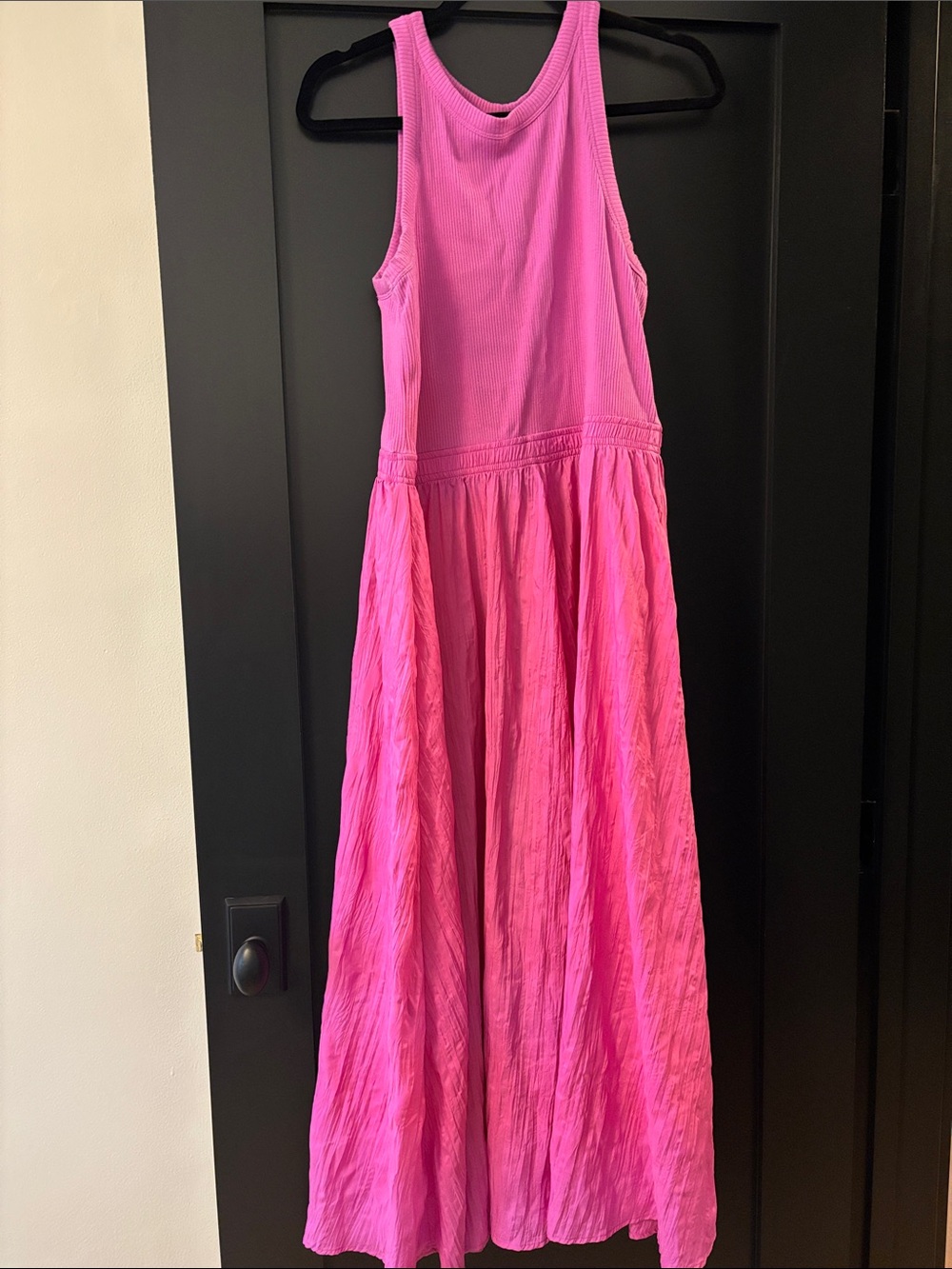 Gap Pink Sleeveless Maxi Dress